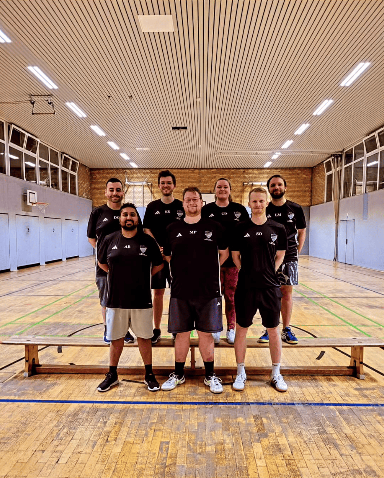 Team beim Schulspiel